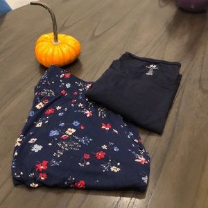 H&M Bundle Mama Maternite Pants & TShirt